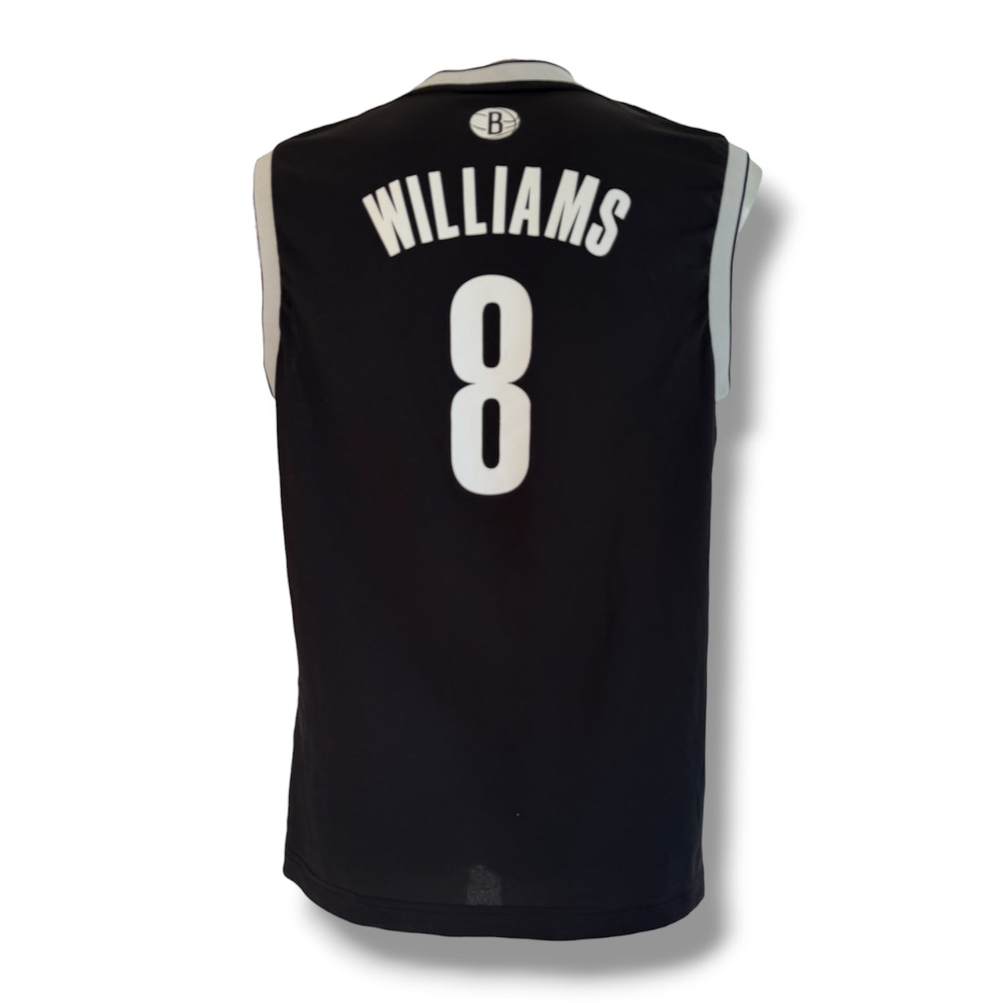 Mfs Jersey NBA Brooklyn Nets Deron Williams #8 Adidas taille M