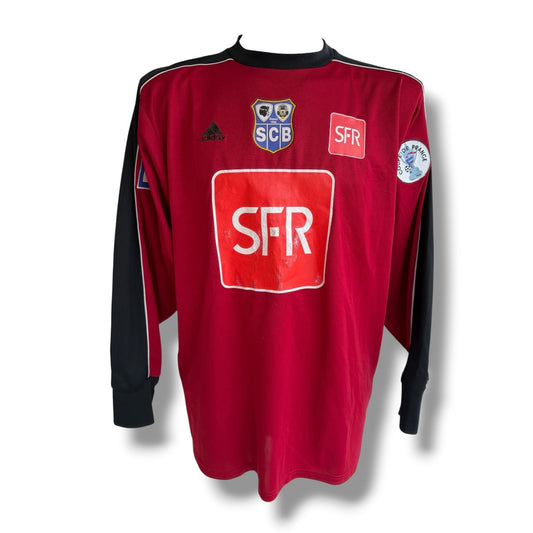 Mfs Sporting Club de Bastia Nicolas Penneteau #1 Adidas Coupe de France 05/06 taille XL
