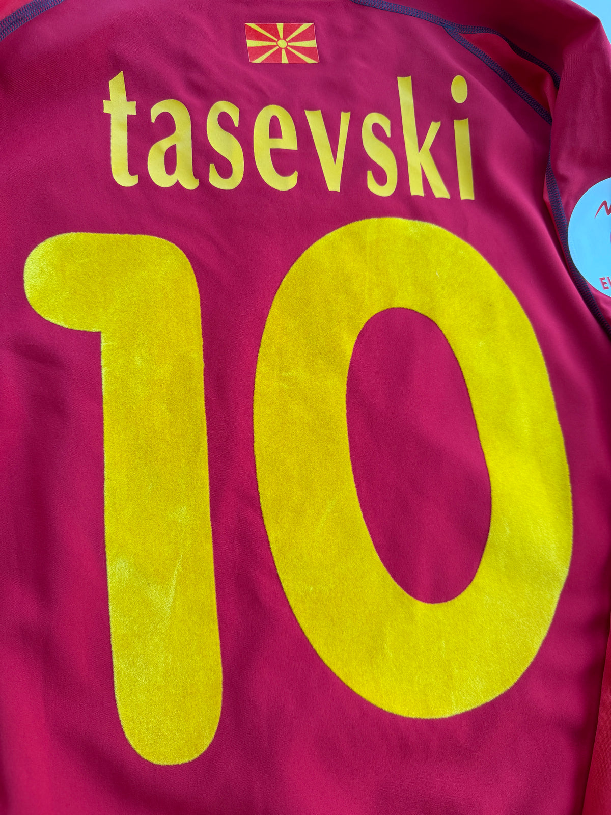 Mfs Macédoine du Nord D.Tasevski #10 Puma 2008 taille XL
