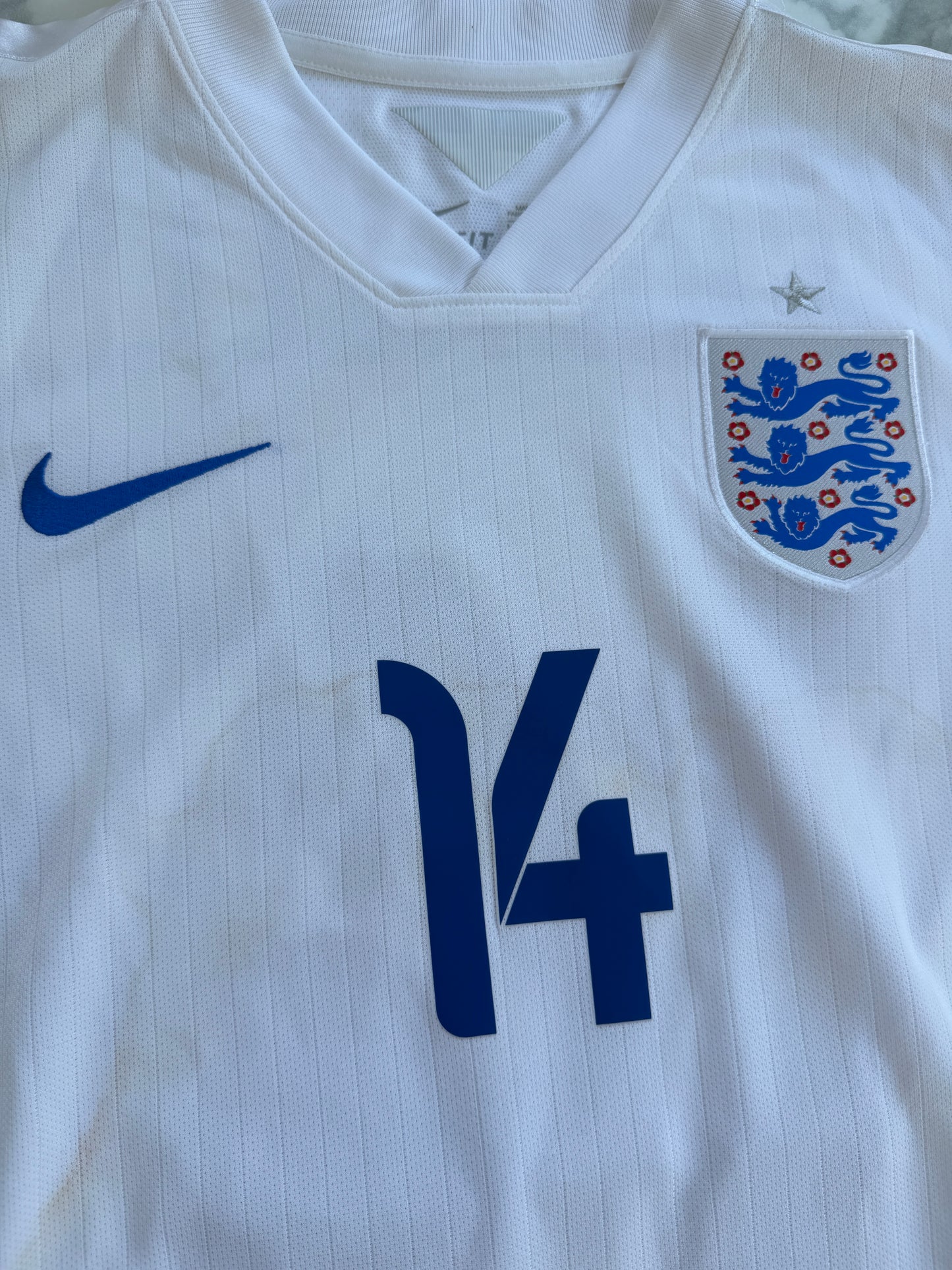 Mfs Angleterre Ben Chilwell #14 Nike 2014 taille M