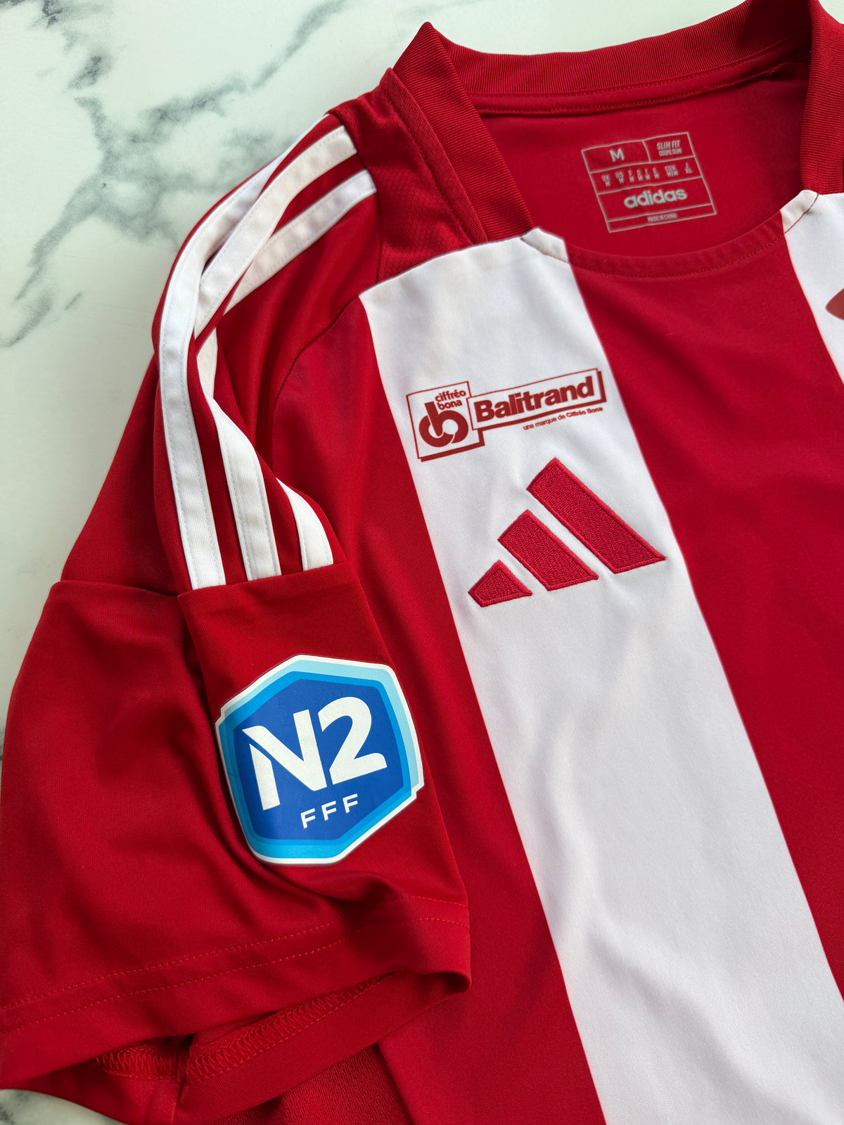 Mfs As Cannes Hugo Chambon #9 Adidas 24/25 taille M