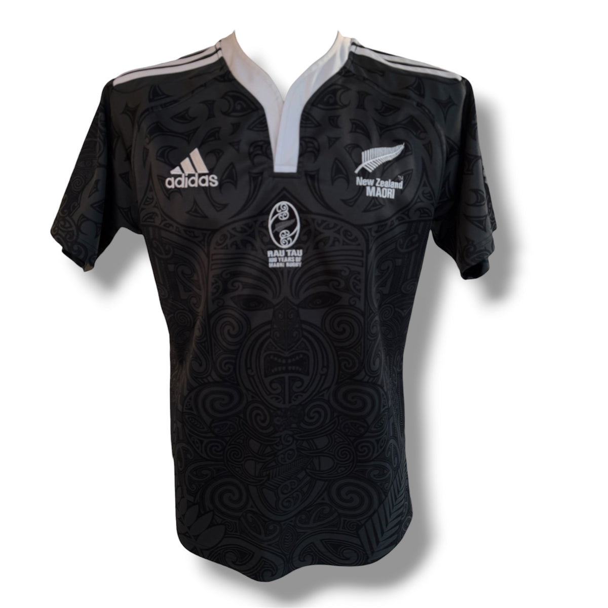Mfs Nouvelle Zélande All Blacks 100 ans Maori Rau Tau Adidas réédition2020 taille L