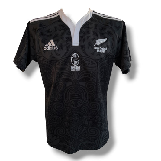 Mfs Nouvelle Zélande All Blacks 100 ans Maori Rau Tau Adidas réédition2020 taille L