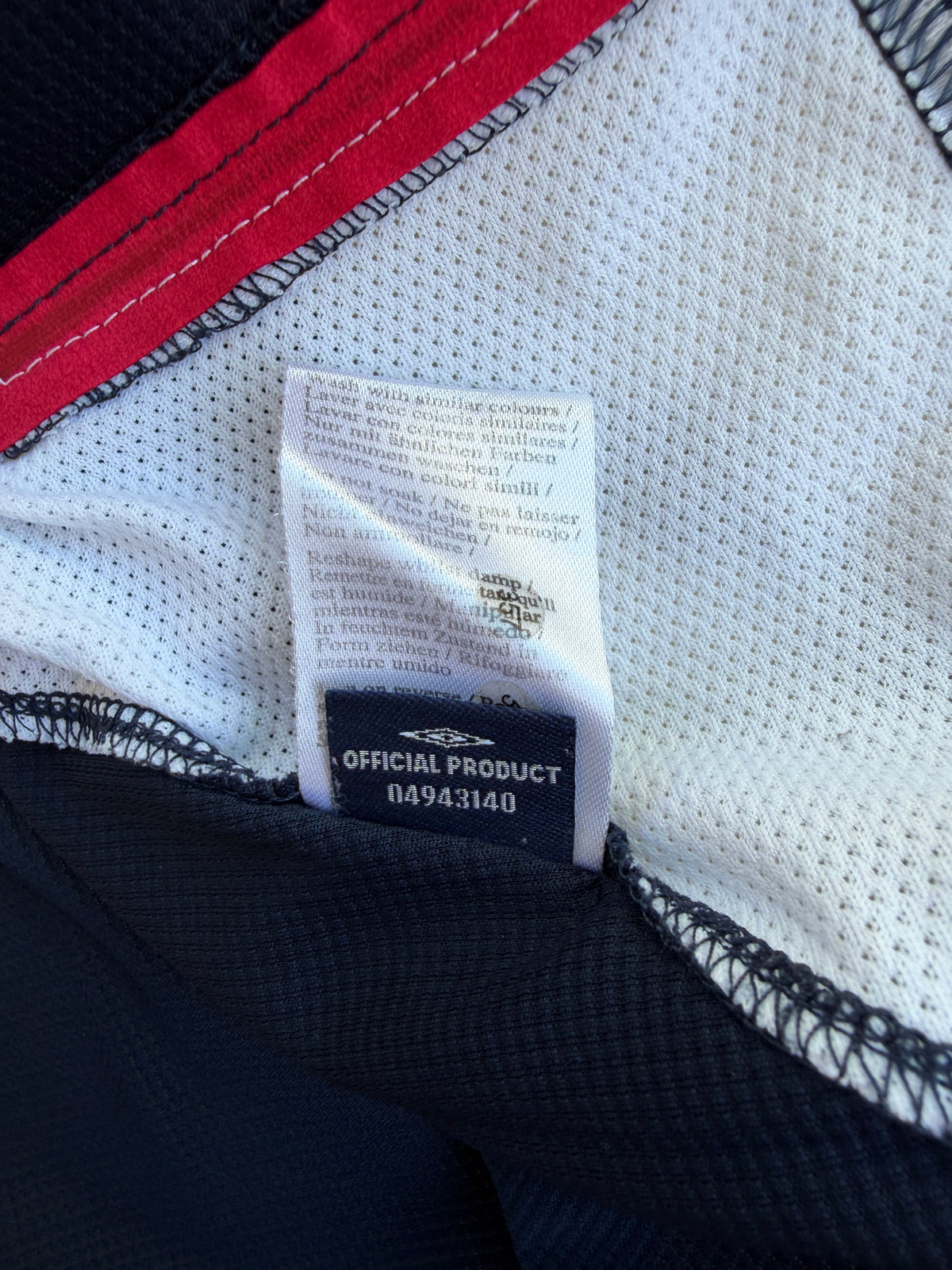 Mfs maillot training Angleterre Umbro 02/03 taille XL