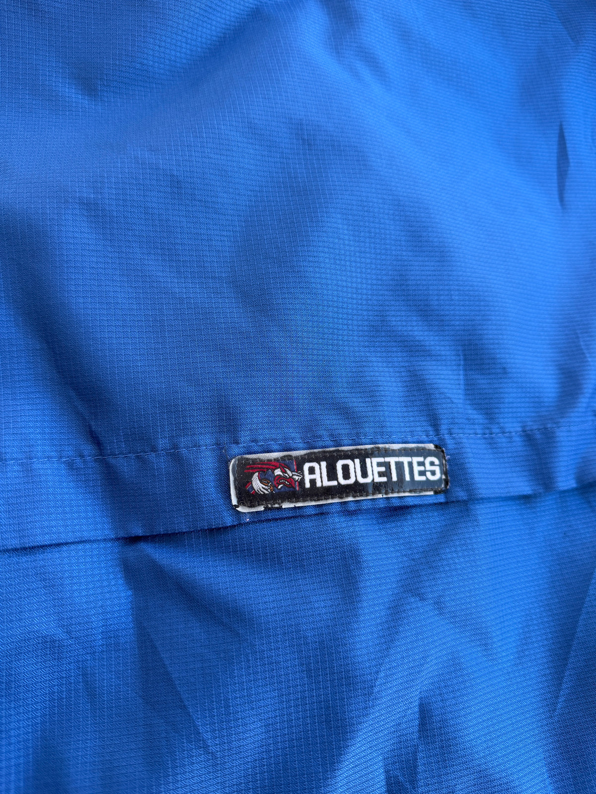 Mfs jacket football américain Les Alouettes de Montréal Canada années 2000 taille XL