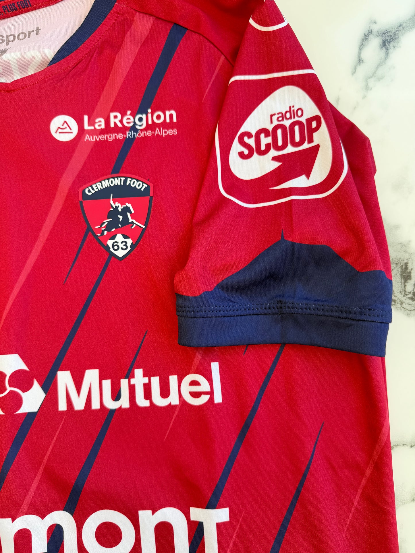Mfs Clermont Foot 63 Johan Gastien #25 Uhlsport 22/23 taille L