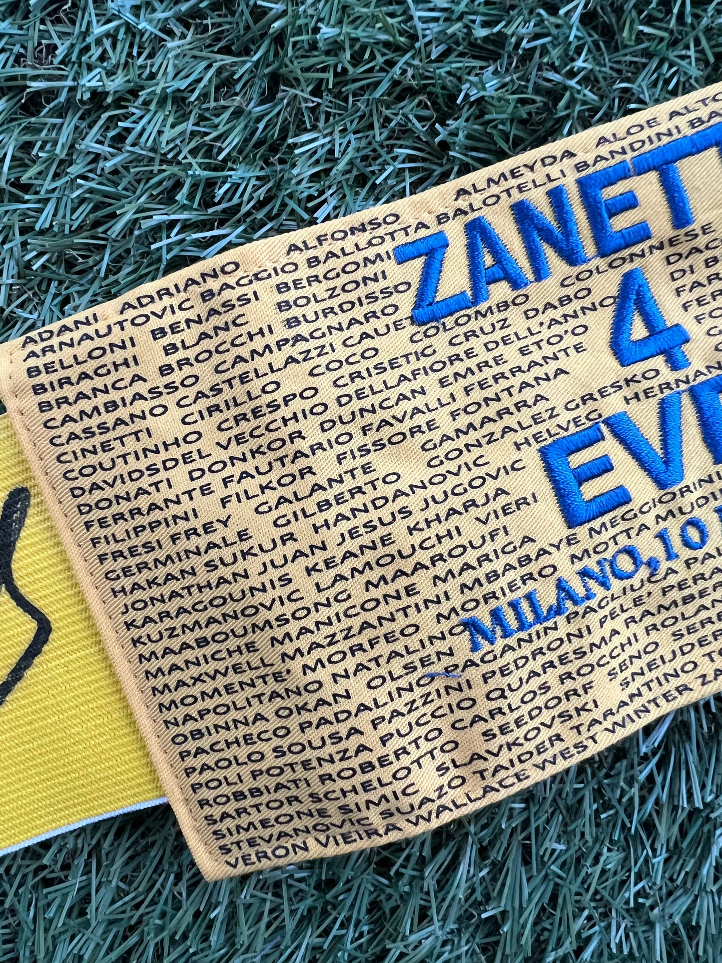 Inter Milan J.Zanetti #4 Nike avec autographes 13/14 taille XL