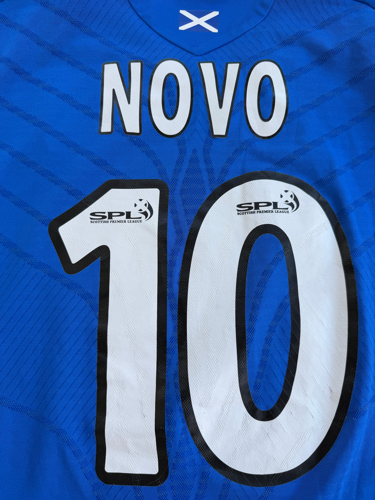 Mfs Glasgow Rangers Nacho Novo #10 Umbro 08/09 taille M