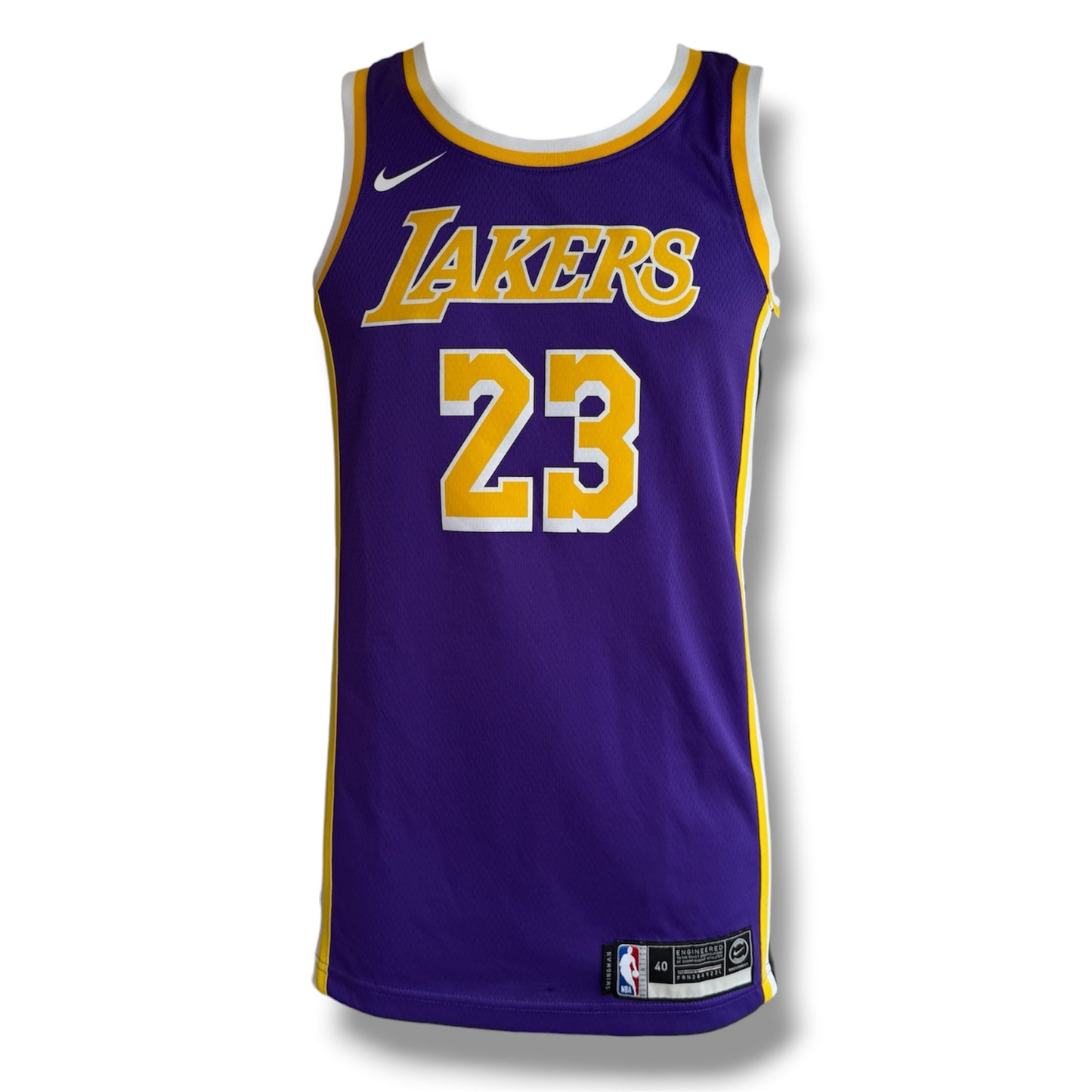 Mfs Los Angeles Lakers LeBron James #23 Nike Swingman taille S