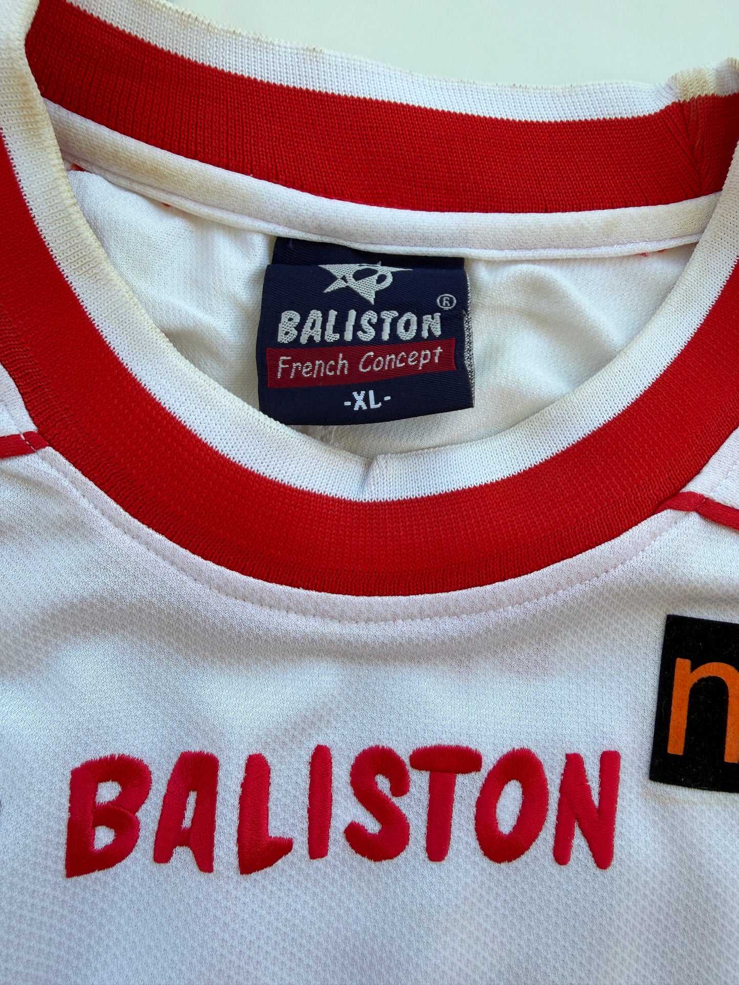 Mfs Ac Ajaccio Gregory Lacombe #18 Baliston 02/03 taille XL