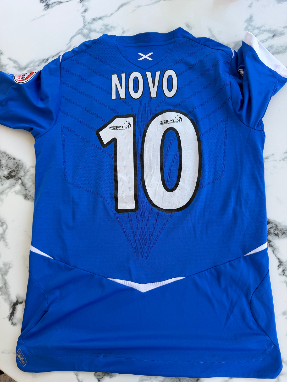 Mfs Glasgow Rangers Nacho Novo #10 Umbro 08/09 taille M