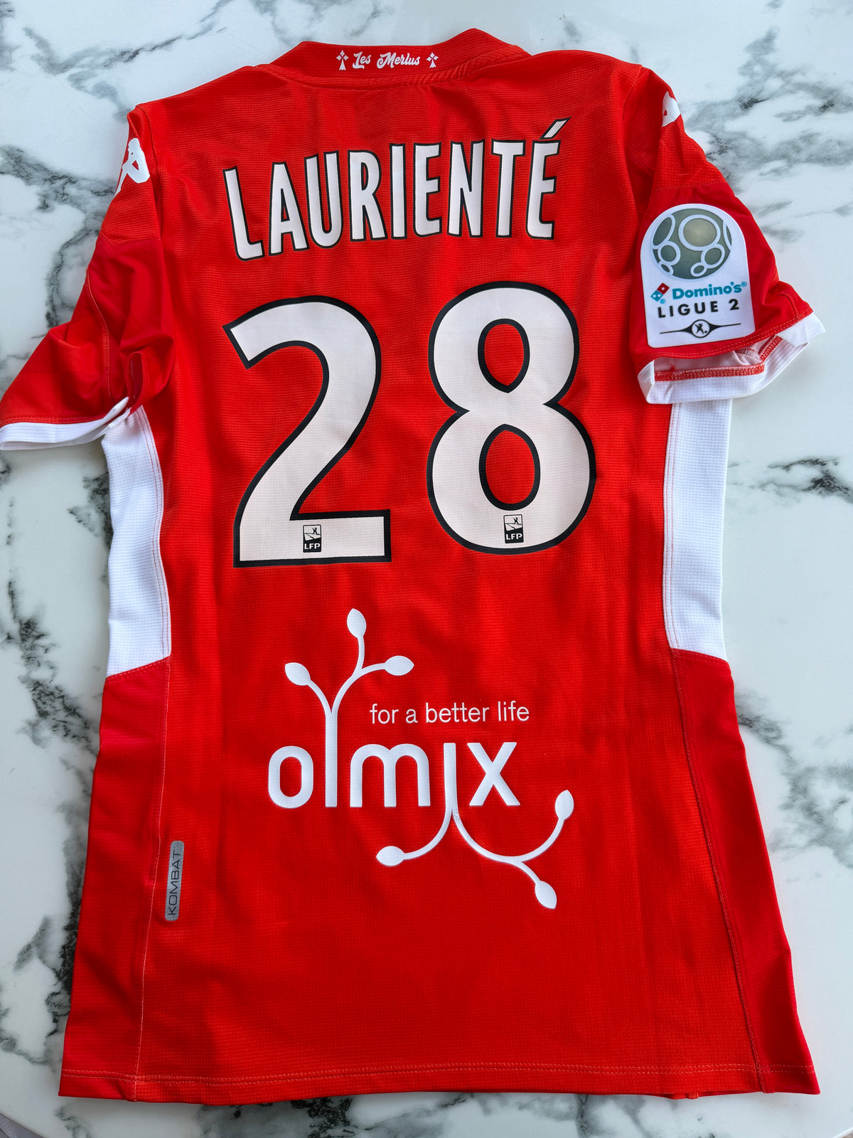Mfs Fc Lorient Armand Laurienté #28 Kappa 19/20 taille M