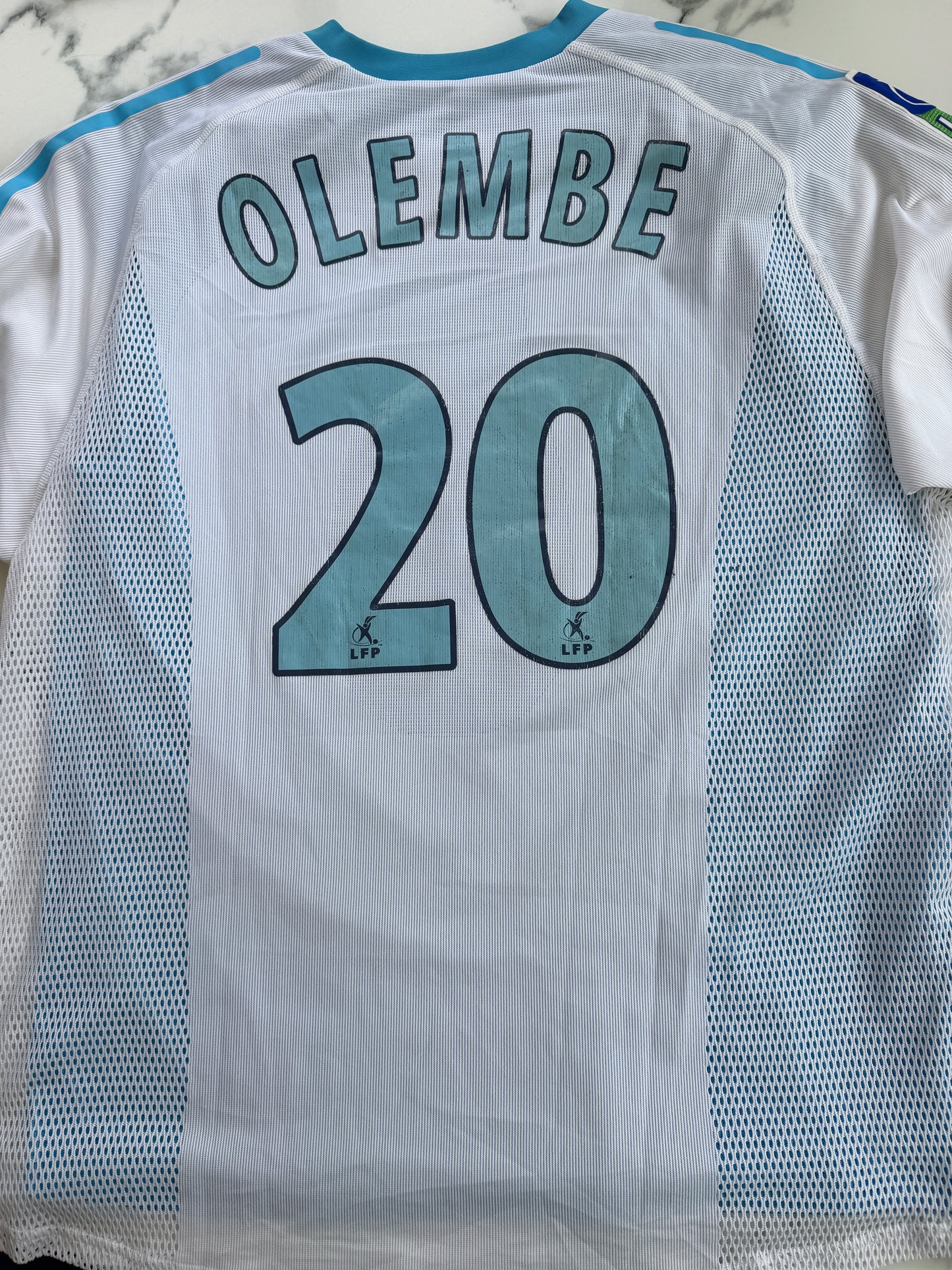 Mfs Olympique de Marseille Salomon Olembé #20 Adidas 02/03 taille L