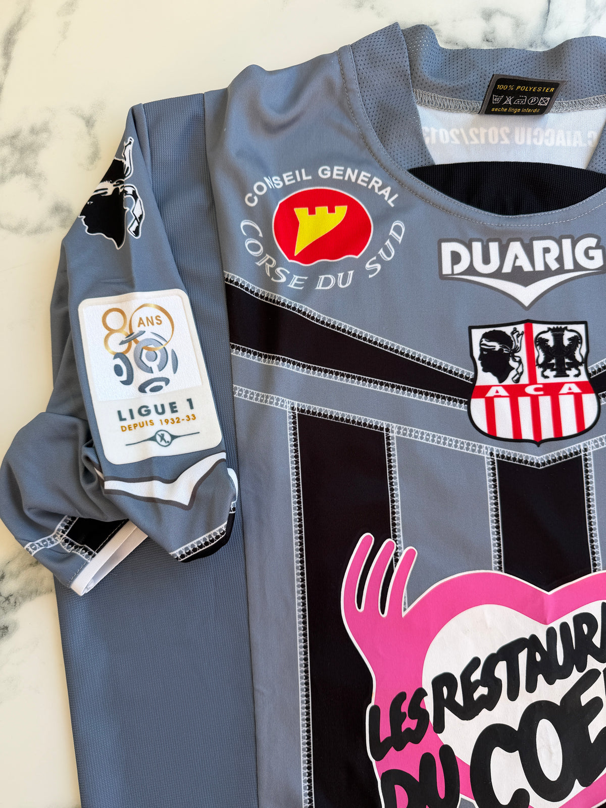 Mfs Ac Ajaccio Eduardo #29 Duarig 12/13 taille L