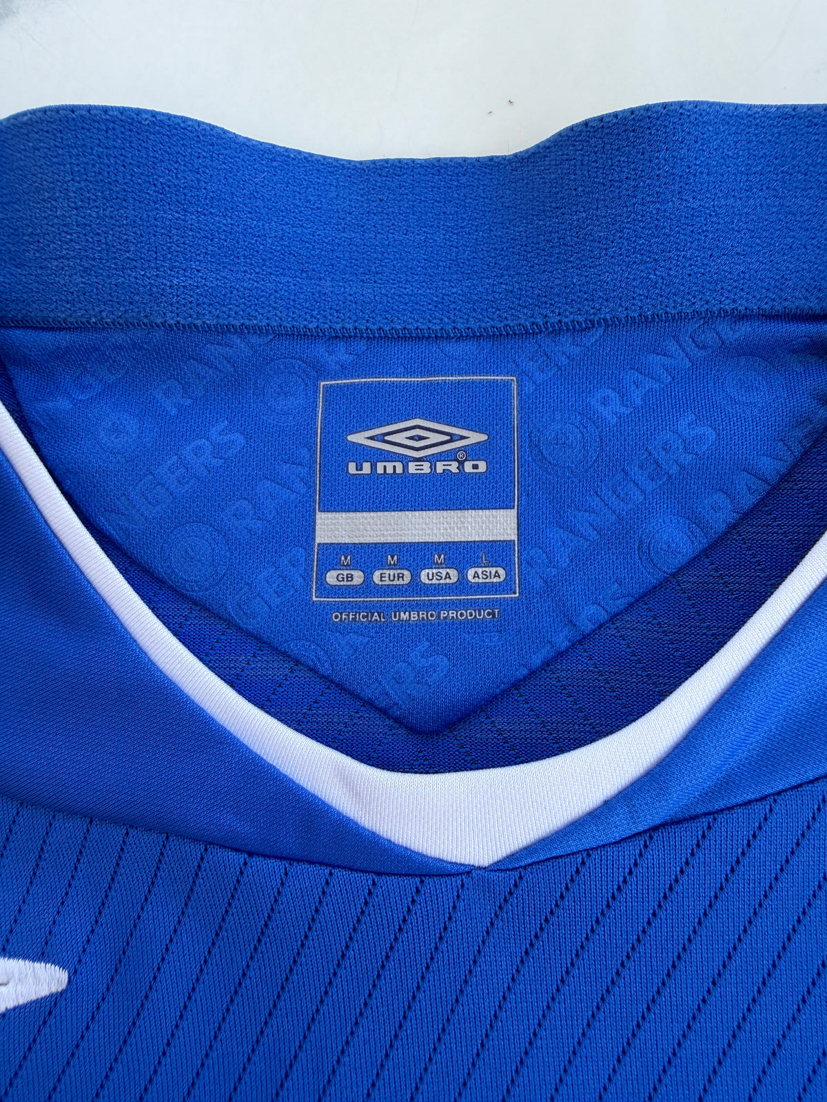 Mfs Glasgow Rangers Nacho Novo #10 Umbro 08/09 taille M