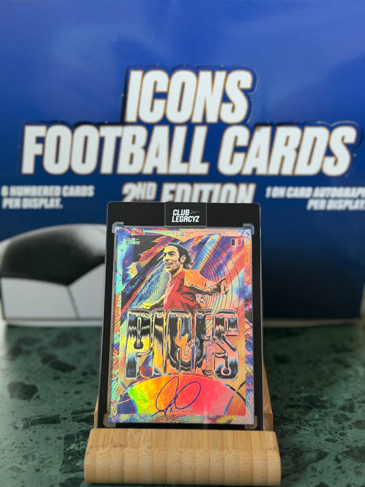 Mfs card Robert Pirès Electric Pulse signed 53/100 Club Legacyz