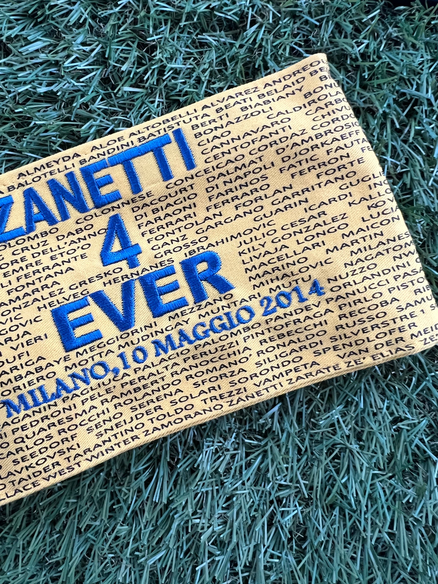 Inter Milan J.Zanetti #4 Nike avec autographes 13/14 taille XL