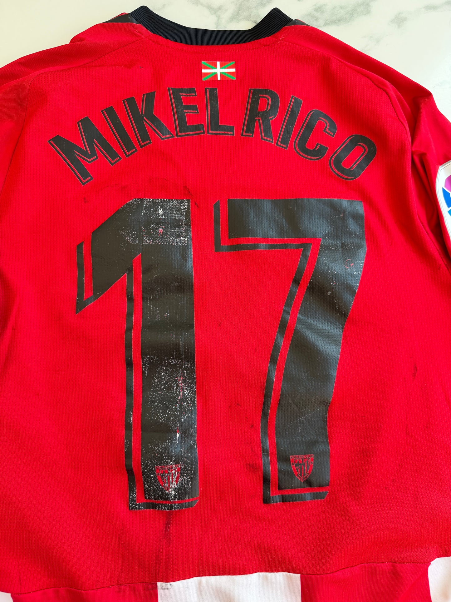 Mfs Athletic Bilbao Mikel Rico #17 New Balance 18/19 taille M