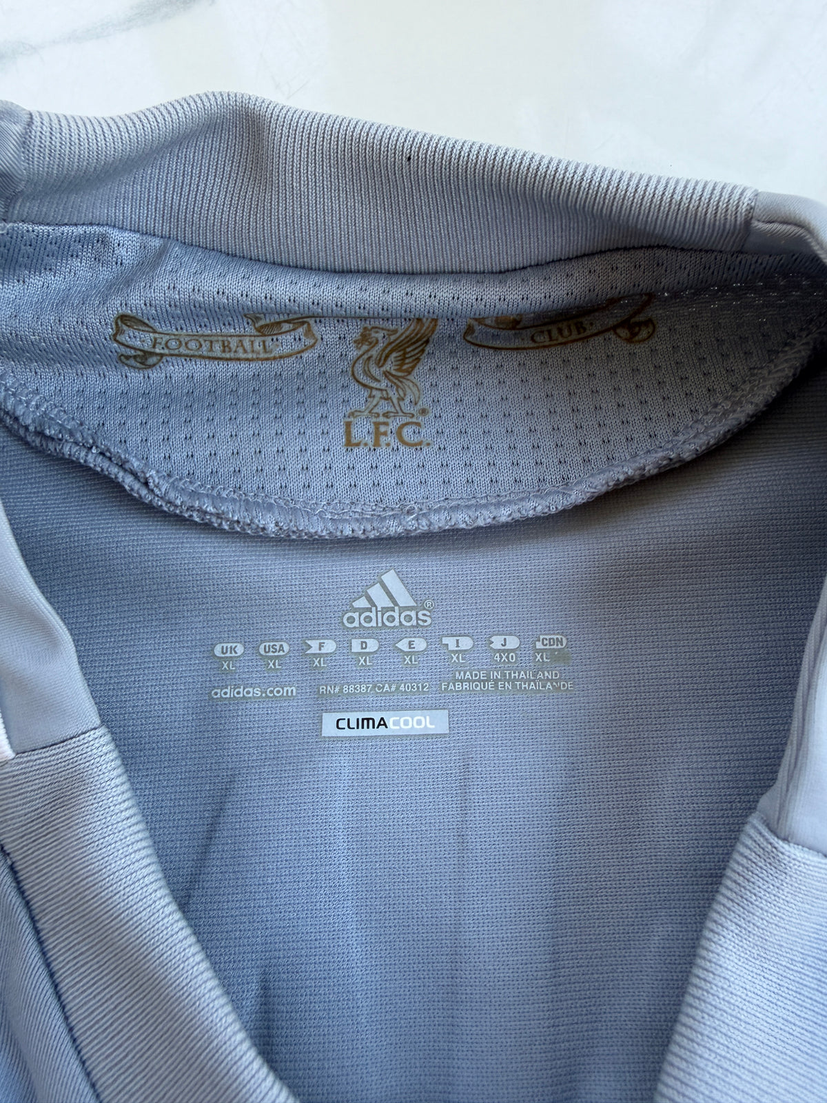 Mfs Liverpool Fc Pepe Reina Adidas 10/11 taille XL