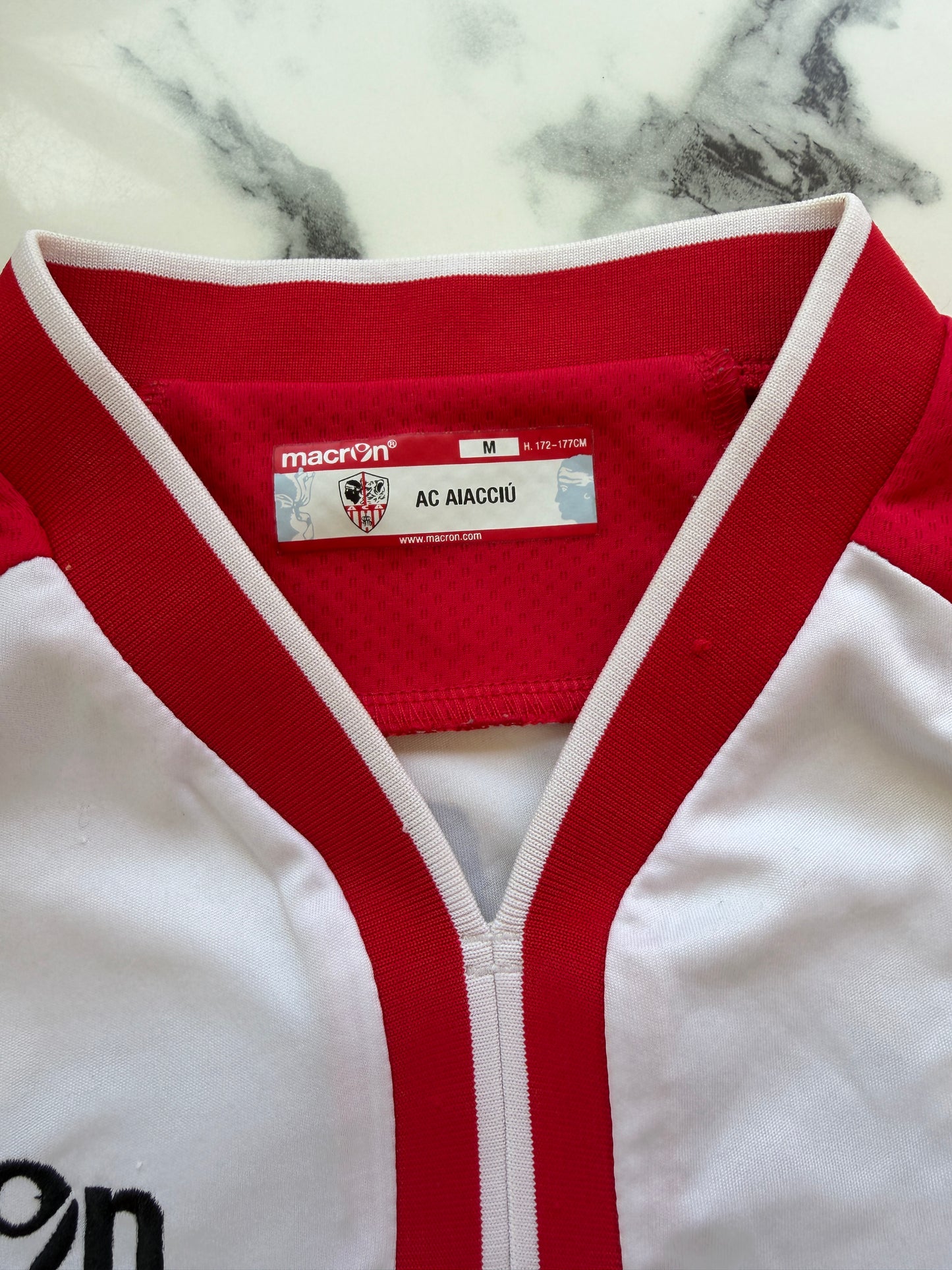 Mfs Ac Ajaccio R.Nouri #8 Coupe de France Macron 15/16 taille M