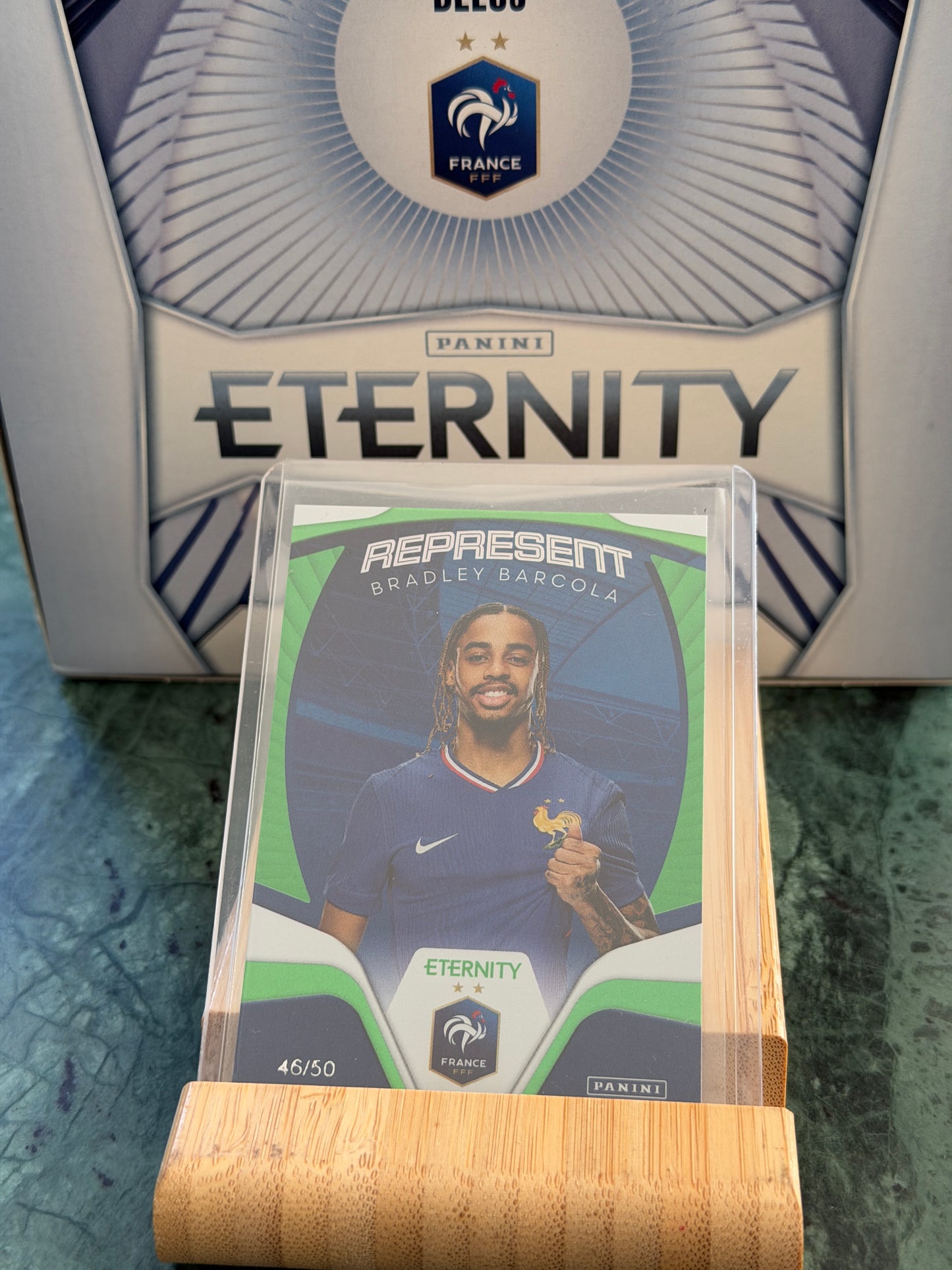 Mfs Panini Eternity Bleus Represent Bradley Barcola 46/50 25/26