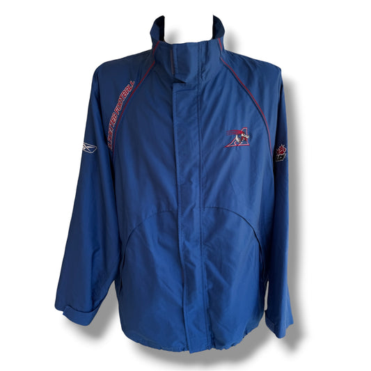 Mfs jacket football américain Les Alouettes de Montréal Canada années 2000 taille XL