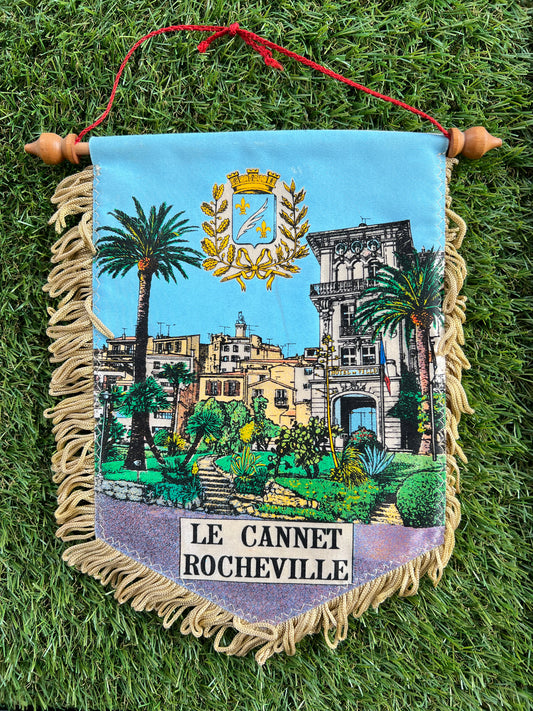 Fanion football Le Cannet Rocheville