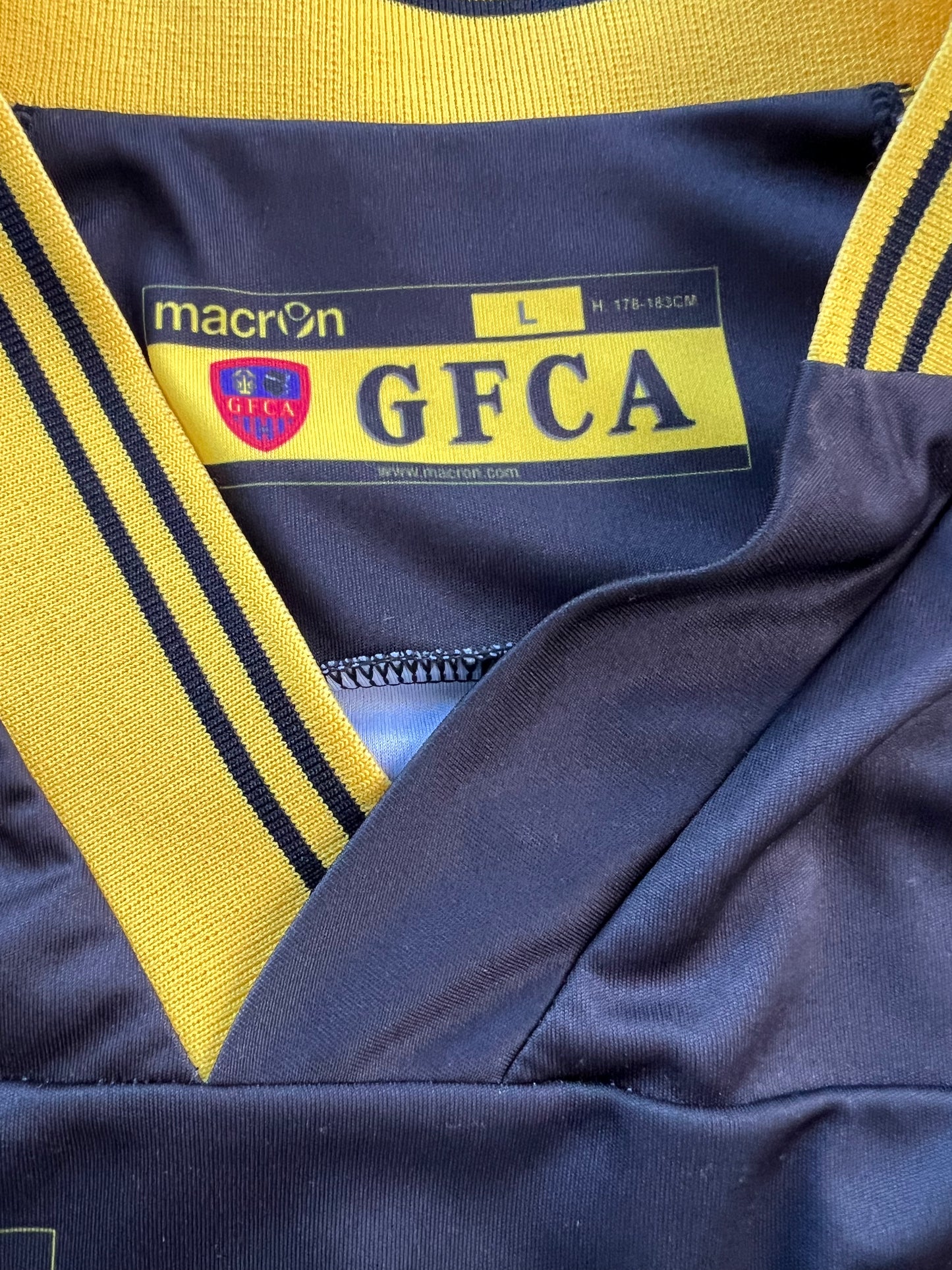 GFCA Gazelec Ajaccio Boutaïb #29 Macron 14/15 taille L