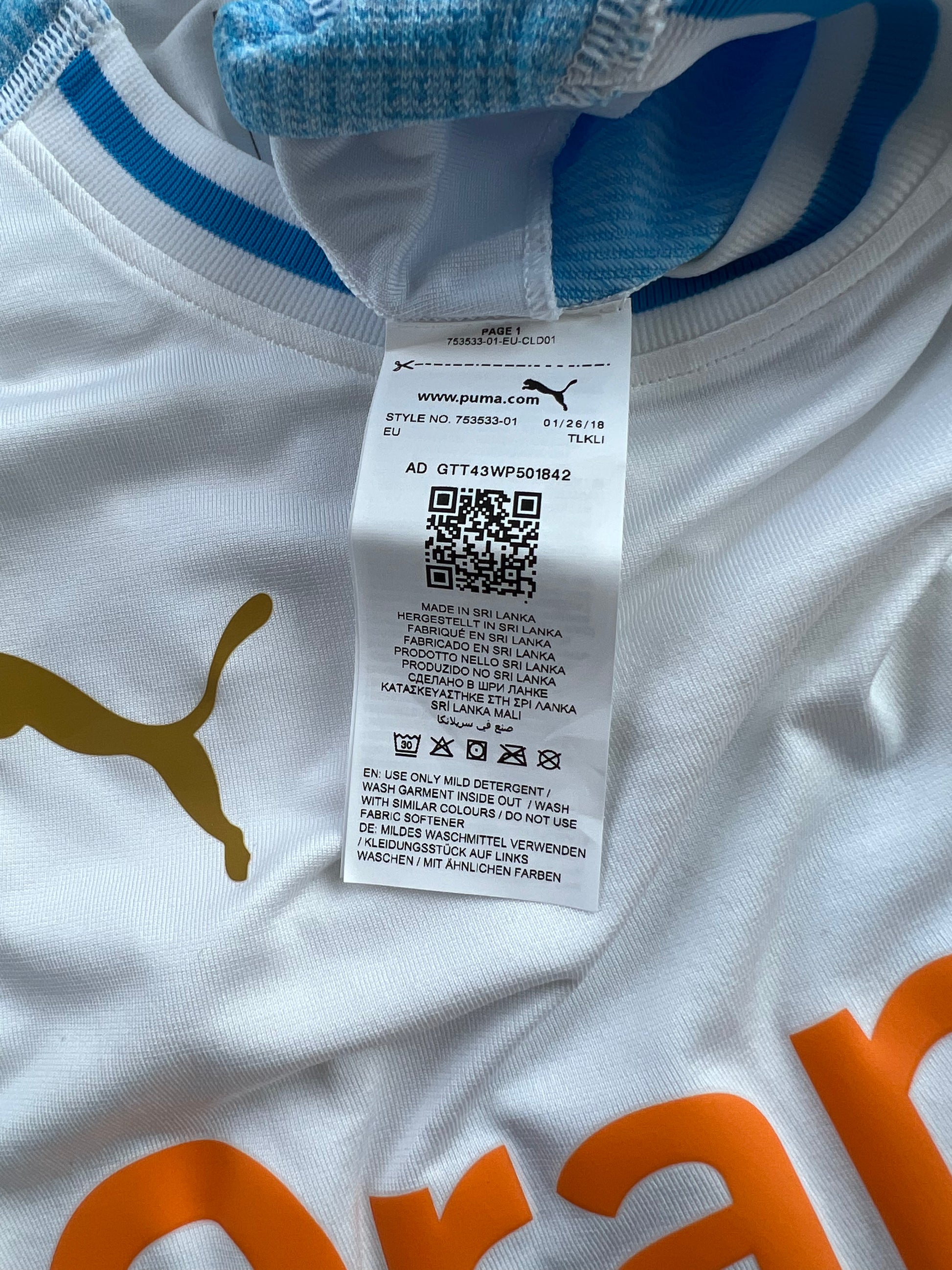 Puma taille 19 sales
