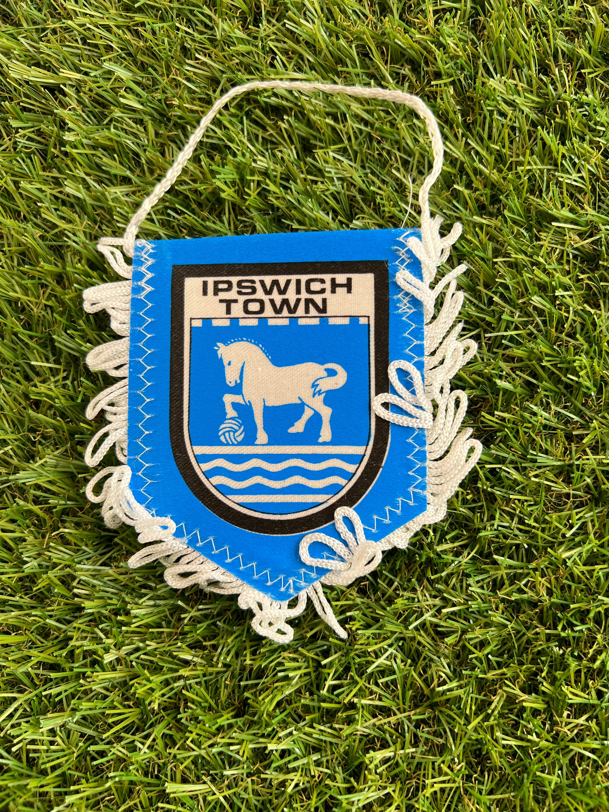 Ipswich Town grand fanion vintage football banderin pennant wimpel Ipswich Town grand fanion vintage football banderin pennant wimpel